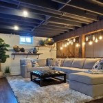 How To Make An Unfinished Basement Look Finished