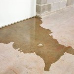 Water Leaking Through Basement Floor